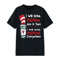 thumbnail image 3 of T Shirts for Women Graphic Print Summer Tees Casual Short Sleeve Crew Neck Basic Oversized Tops, 3 of 3