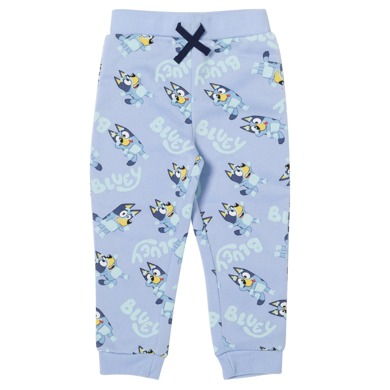 Bluey Little Boys Fleece Zip Up Hoodie and Jogger Pants Set Toddler to Big Kid