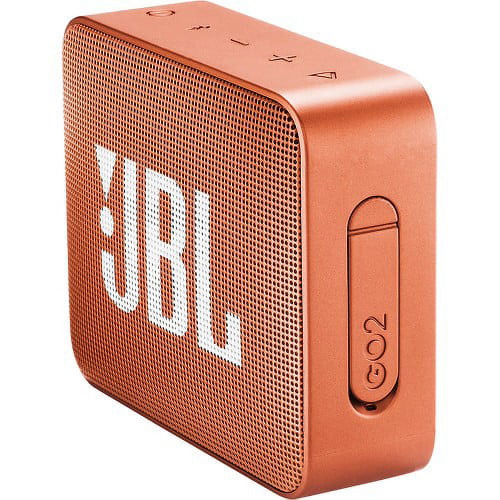 JBL GO 2 Bluetooth Portable Waterproof Speaker - Orange 