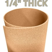 Manton Industrial Premium Grade Cork Roll: 4 x 6 x 1/4 Bulletin Board & Pinable Wall Panel