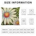 thumbnail image 5 of SHANXI Spring Pillow Cover Decorations Seasonal Pillow Case Decor for Sofa Couch 20x20in, 5 of 5