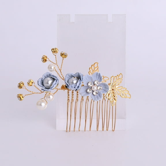 ULTNICE 1 Set of 4pcs Flower Girl Hair Accessories Decorative Hair Assorted Color for Ladies