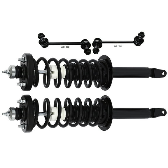 CCIYU Front Strut Spring Assembly Control Arm and Ball Joint Assembly 2014, 2016-2017 for Honda Accord Touring Sedan 4-Door Complete Suspension Kit Fits replace for K750152, 172984