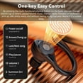 thumbnail image 6 of Seneo Wireless Earbuds Bluetooth 5.3 TWS Headphones LED Diaplay Hi-Fi Sweatproof Noise Canceling Earhooks Earphone with Charging Case, 6 of 10