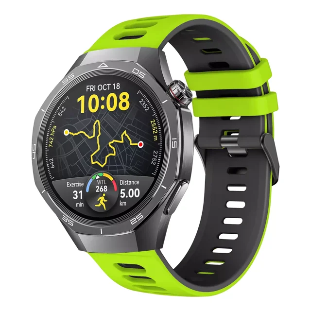 Correa Deportiva Doble Color Para Huawei Watch Gt 5 Pro