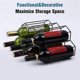thumbnail image 2 of Wine Racks Countertop Wine Rack, Wine Bottle Holder, Small Wine Rack Freestanding Floor, Wine Holder, 2 of 5
