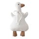 thumbnail image 1 of Pato de peluche de juguete, muñecos de tela, 35 x 16 cm/14 x 6,3 pulgadas, decoración del hogar para niños, algodón PP, blanco suave, regalo de cumpleaños para niñas, patos cómodos, 1 of 8