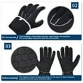 thumbnail image 4 of Cheers US Water Gloves, 3mm Neoprene Five Finger Warm Wetsuit Winter Gloves for Scuba Diving Snorkeling Paddling Surfing Kayaking Canoeing Spearfishing Skiing, 4 of 7