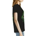 thumbnail image 3 of Slimer Ghostbusters Women's T Shirts Round Neck Short-Sleeve Soft T-Shirt Summer Casual Tee Tops 3D Printing Tee Shirt, 3 of 6