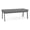 Gray, variant on Newport Reception Waiting 18.5" 2-Seat Bench / Charcoal Steel / Light Gray