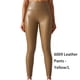 thumbnail image 5 of Minnieouse Leggings de cuero para mujer Pantalones de lápiz de yoga de cintura alta No se agrietan Medias de fitness delgadas y delgadas para Type2 NO2, 5 of 6