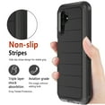 thumbnail image 6 of NIFFPD Samsung Galaxy A13 5G Case with Screen Protector (Anti Spy Privacy) Tough Rugged Shockproof Protective Phone Case for Galaxy A13 5G Black, 6 of 6