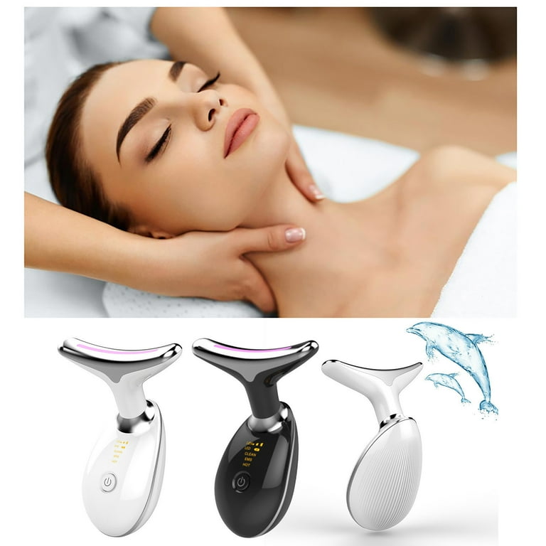 Wavy Chic 3-in-1 Facial Massager, LED Skin Rejuvenation Wavy Chic 3-in-1 Facial Massager, LED Skin Rejuvenation