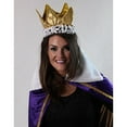 thumbnail image 3 of One Size Unisex Gold Royal Crown, 3 of 7
