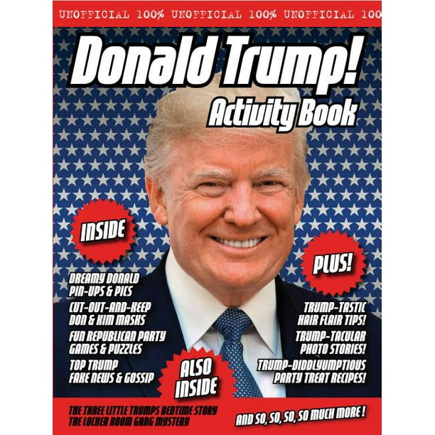 Donald Trump Activity Book Hardcover Walmart Com Donald Trump Activity Book Hardcover Walmart Com
