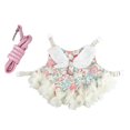 thumbnail image 2 of facefd Rabbit Vest Harness Leash Set Clothes Soft Pet Costume Small Animal Ferret Multi M, 2 of 8