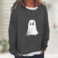 thumbnail image 2 of Makaor Sweatshirts for Women Plus Size Halloween Crew Neck Tops Long Sleeve Pullover Graphic Casual Clothes, 2 of 6