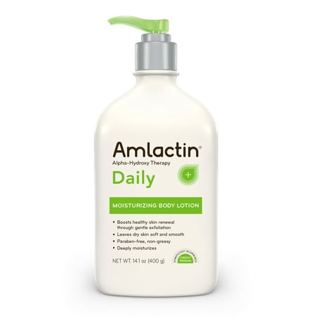 AmLactin Daily Moisturizing Body Lotion, 14.1 Ounce Pump