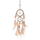 thumbnail image 2 of Red Circular plumas con amarillas hechas para coche, cama para , decoración para colgar en , decoración Yotijar Ornamento colgante, 2 of 7