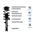 thumbnail image 6 of Pair Front and Pair Rear Struts for 2007-2011 Toyota Camry 2.4L, OE 172307/172308/172309/172310, Steel Material, Complete Set, Shock Absorber, 6 of 7