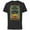 Black, variant on Star Wars Yoda Mindful of the Moment Retro - Short Sleeve Cotton T-Shirt for Adults - Customized-Black