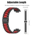 thumbnail image 2 of Bandas de repuesto compatibles con HUAWEI Watch FIT2 Smart Watch pulsera de repuesto de Metal de acero inoxidable banda de reloj inteligente, 2 of 8