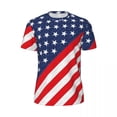 thumbnail image 4 of T Shirt For Men Sportswear For Mens USA Flag T-Shirts Novelty 4th of July Independence Day Summer Te, 4 of 7
