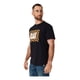 thumbnail image 2 of Playera Cat Hombre Caterpillar Negro Logo Casual negro S, 2 of 6