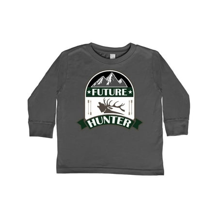 

Inktastic Hunting Future Hunter Gift Gift Toddler Boy Girl Long Sleeve T-Shirt