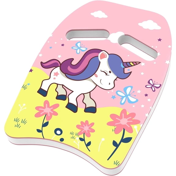 HEY! SPLASH Swim Kickboard for Kids, Swimming Training Kickboard, Cute Pattern Swim Training Aid for Children, Pool Exercise Equipments for Beginning Swimmers Safety Swim Board Auxiliary