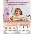 thumbnail image 3 of AFMAT Electric Pencil Sharpener, Fully Automatic Pencil Sharpener, Auto in & Out, for φ7-8mm No.2/Colored Pencils, Rechargeable & Cordless, Cute Cat Pencil Sharpeners for Classroom Home, 3 of 7