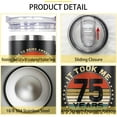 thumbnail image 4 of 76th Birthday Gifts for Men Women 76 Year Old 1949 Birthday Gift Ideas for Dad Mom 40oz Tumbler Cup With Handle, Took Years to Look This Good, 4 of 7