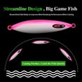 thumbnail image 6 of 80-150g Luminous Slow Jigging Metal Jig Fishing Lure Shore Casting Saltwater, 6 of 12