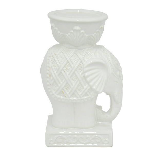 Ceramic Elephant Candle Holder