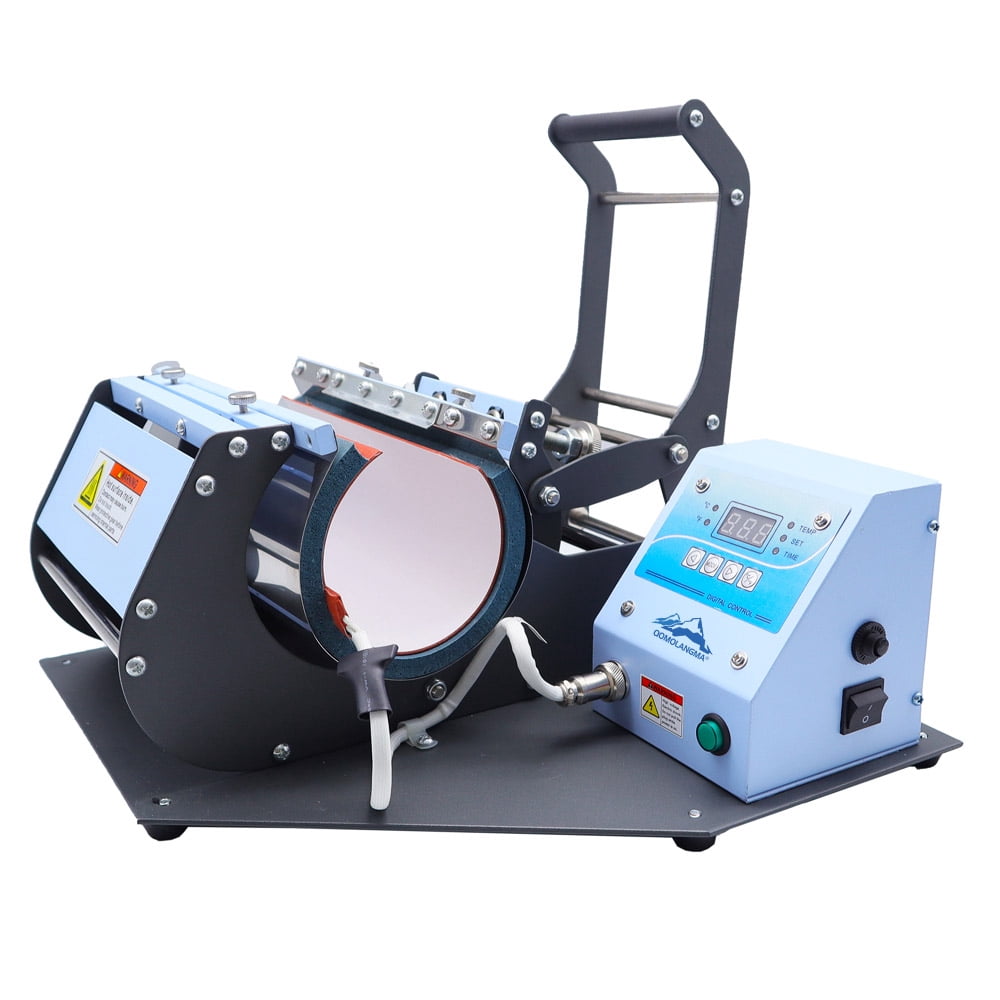 CALCA 39" x 47" Pneumatic Large Format Heat Press Machine 220V 1P 56A Double Working Table Pull-out Style with Free Gift (20oz Tumbler Mug Heat Press Machine)