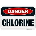 thumbnail image 1 of Danger Chlorine Sign, OSHA Danger Sign,, 1 of 8