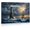Frame-style, variant on Lighthouse Sailing Ship Nautical Wall Art Coastal Stormy Ocean Sea Painting