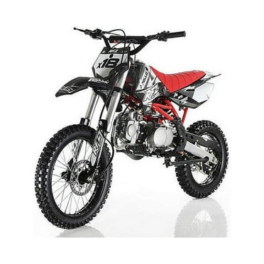 Apollo DB-X18 Gas 125cc Motorized Dirt Bike - Black