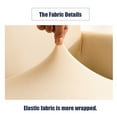 thumbnail image 3 of Solid Color Sofa Cover Elastic Couch Dust-proof Anti-slide Slipcover 1/2/3/4 Seater Covers Protector Full Coverage Navy M, 3 of 9