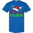 thumbnail image 3 of Inktastic Mommy Claus with Christmas Santa Hat and Snowflakes T-Shirt, 3 of 5