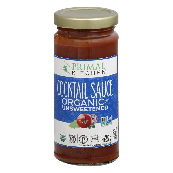 Primal Kitchen Organic Cocktail Sauce Unsweetened 8.5 oz.