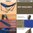 thumbnail image 3 of Tranquillo Hamac Double Universel 116 Pouces avec Support et Sac Ajustables, Égée, 3 of 12