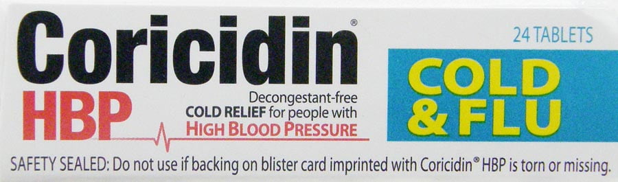 Coricidin Cold & Flu Tablets