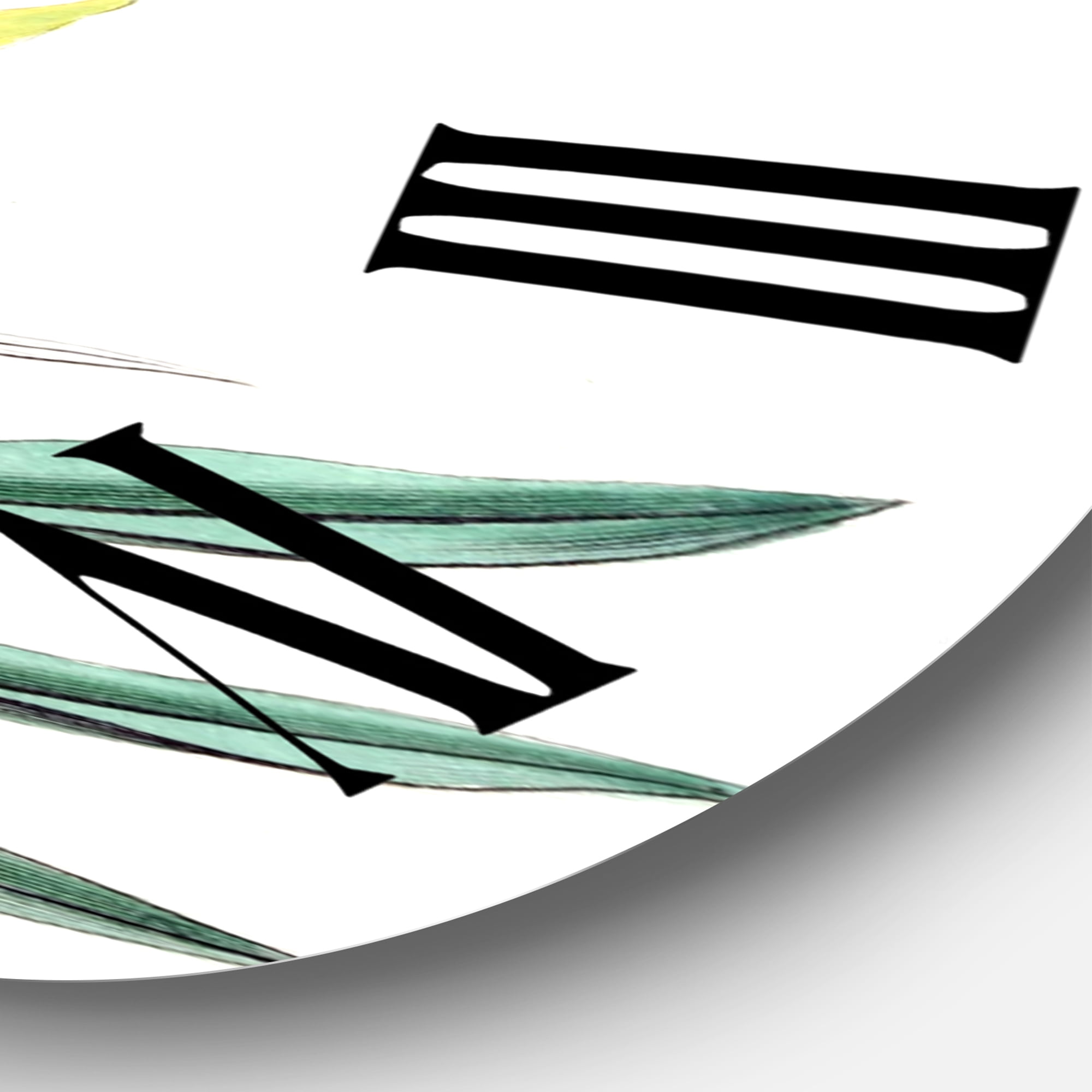 Designart 1 in Quartz Traditional Wall Clock