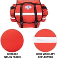 thumbnail image 4 of LINE2design First Aid Kit - Paramedic Rescue Emergency First Responder Kit - Red, 4 of 9