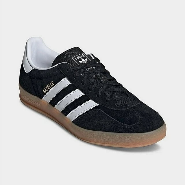 Adi-das Gazelle Indoor JI2060 Sneaker Men Black White Suede Lifestyle Shoes FD827