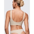 thumbnail image 2 of Bralette CRZ YOGA Softhold Sin Aros Espalda en U Mojave Tan S, 2 of 5