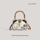 thumbnail image 3 of Cartoon Panda Clutch-Bag Retro Casual Shopping Bag for Work Office, 3 of 5