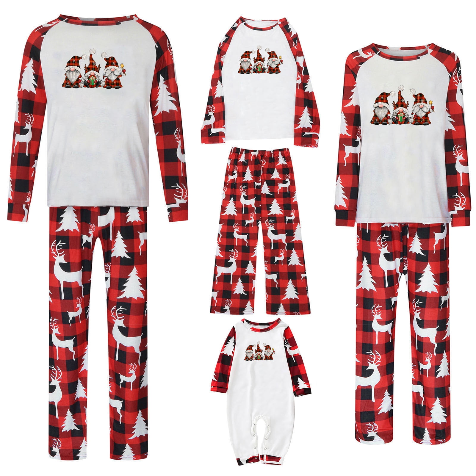 Christmas Pajamas for Family Clearance Matching Family Christmas Pajama ...