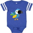 thumbnail image 3 of Inktastic Colorful Parrot, Tropical Parrot, Cute Parrot Boys or Girls Baby Bodysuit, 3 of 5